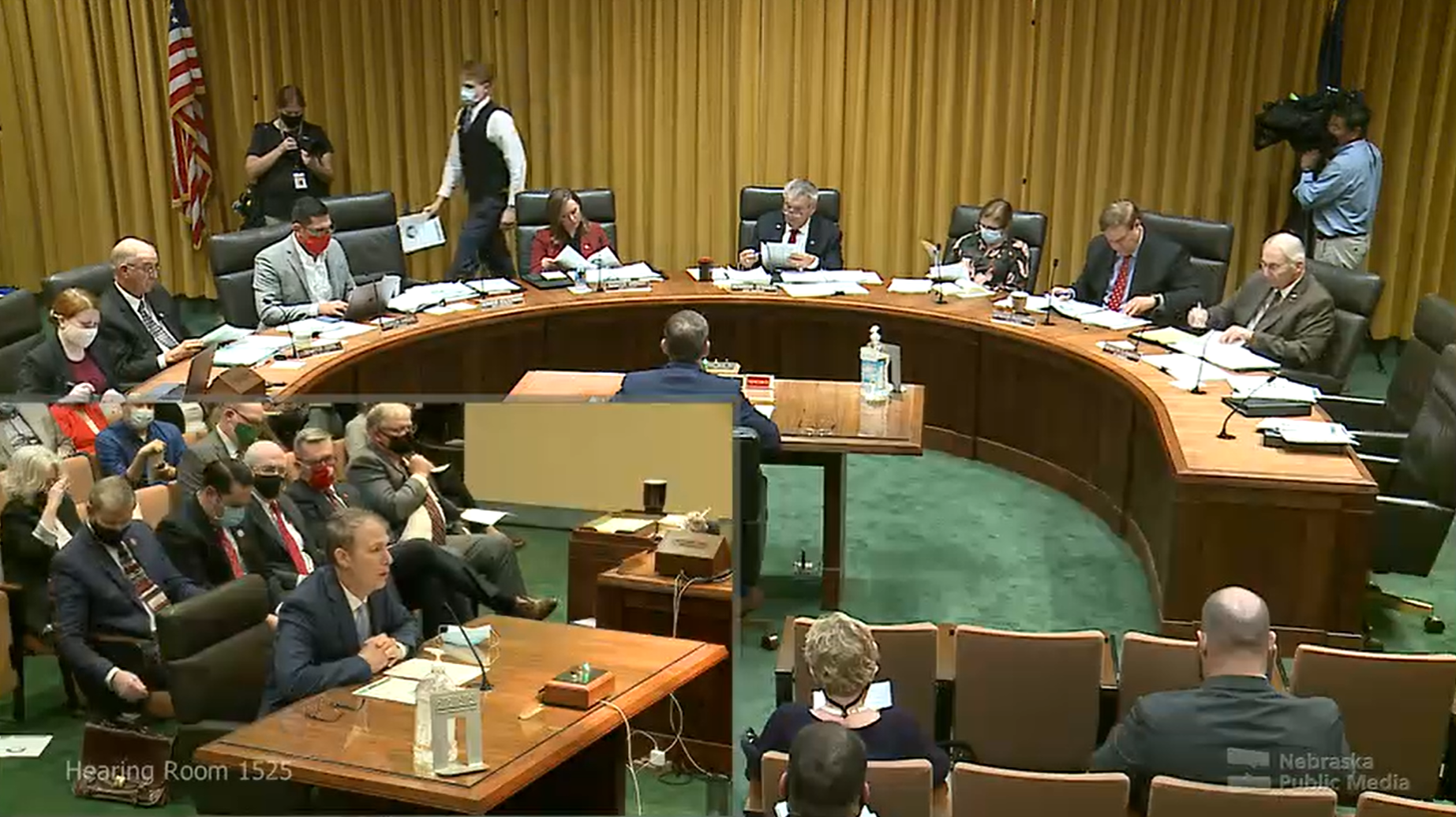 Chancellor Testifies on LR178