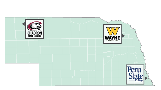 State College locations in Nebraska